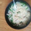 大同電鍋で干し肉ネギとんこつラーメンを作るよ！