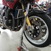 XJR1200R (Fアクスルシャフト交換)