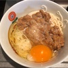 納豆卵掛けそうめん