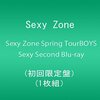 【2018/06/12 05:45:12】 粗利1969円(22.4%) Sexy Zone Spring Tour Sexy Second Blu-ray (初回限定盤)(1枚組))(4988013078383)