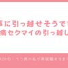 無事に引っ越せそうです！【うつ病セクマイの引っ越しレポ】