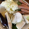 ホットプレートで晩御飯