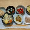 とん汁(新規作成)。カボチャ煮。