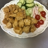 今夜の夕食　チキンの甘辛