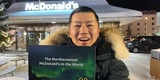 世界最北のマクドナルドはどこにある？