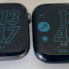 Apple Watch series 4とseries 8の比較。Apple Watch 8でできるようになったこと