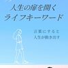 『人生の扉を開くライフキーワード：言葉にすると人生が動き出す　心・体・言葉を整える「７つの整え」』Ｋｉｎｄｌｅ出版しました。