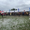 Successful completion of a muddy marathon