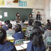 平岡小学校４年生 点字体験