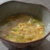 本日のスパイススープ『キムチと卵のクミンスープ』