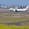 高松空港で菜の花と旅客機の撮影にチャレンジ！