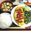 今日もなんとか頑張った　節約手作りメニュー