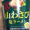 まさかの泣けるカップ麺！？セイコーマートの「山わさび塩ラーメン 改」の巻