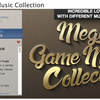 Mega Game Music Collection　戦闘系アクションRPGゲームや、可愛らしいピアノベースの楽曲などBGM素材集