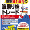 効果あり！「「取引するのはたった１銘柄だけ！株価の予測なんて1mmもしない！１日５分の取引で年利１００％を達成した『波乗り株トレード』」」を実践中！