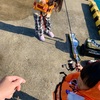 子供達とイワシ釣り🎣😆今回もデカい魚が食って来た🤣