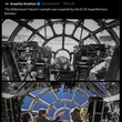 『The Millennium Falcon’s cockpit was inspired by the B-29 Superfortress Bomber』の事。