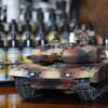 モンモデル レオパルト2a7+ 製作中その4