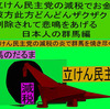 立憲民主党の減税で彼方此方どんどんザクザク削除されて、悲鳴を上げる日本人のアニメーションの怪獣の群馬編（３）