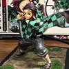 【鬼滅の刃】炭治郎プラモを飾るジオラマ風ベースを作りました！