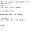 珍しいspamを晒しあげるだけの記事(出会い系編)