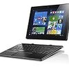 Lenovo 2in1 タブレット ideaPad Miix 310 80SG00APJP/Windows 10/Office Mobile搭載/4GB/64GB/10.1インチ(2016年モデル)