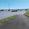 台風19号で荒川サイクリングロード水没　直後レポート 写真で通常時と比較