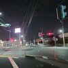 自転車を押して…