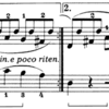 ブルグミュラー25の練習曲　16.ちょっとした悲しみ
