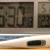 今年初の30℃こえの室温と高熱⬆️