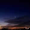 「明けの明星(金星)」の撮影　2022年1月27日　(機材:　LAOWA 17mm F1.8 MFT、OLYMPUS PEN Lite E-PL6、三脚 SLIK PRO804CF 、自由雲台 Velbon PH-263  )