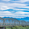 白いトラス橋：常願寺大橋