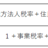 防衛特別法人税（仮称）を反映した実効税率を試算してみた