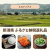 【ヒルナンデス】新潟県ふるさと納税返礼品～コシヒカリ、塩引鮭、かんずり～