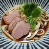 鴨かけうどん