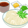 猛暑続きでそうめんにしてみました