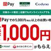 【対象クレジットカード限定】UNIQLO Payを使ってお得に買い物！合計5000円以上で1000円分のポイントゲット！