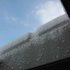今朝はサラサラ  真っ白雪景色(￣・・￣)