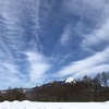 青空の蓼科山。