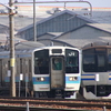 211系3000番台N310編長総構内試運転