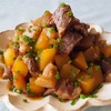 【レシピ】牛すじとこんにゃくと大根の甘辛煮込み