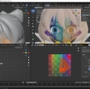 BlenderでミラーモディファイアをUVマップにも適用する