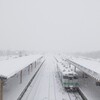 道南キハ４０のたび　DAY-3　函館本線をキハ４０で辿る日③一段と吹雪く中、函館へ寄り道しながら凍えて帰りました❄️