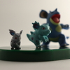 【レビュー】ポケットモンスター ぜんこくばん 立体ポケモン図鑑 第4集 「CAPSULE 2 ニドラン♀ ニドリーナ ニドクイン」【カプセルトイ】
