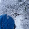 ニンジャタープ　in　雪の鷹取山