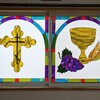 福岡新教会にステンドグラスが入りました