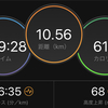 ジョギング10.56km・【ダニエルズ第11週Q2】今日のポイント練習は不調の巻