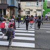 今年度最後の「地域（登校）見守り」