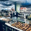 リスボン ロシオ広場の屋台グルメ