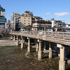 京都三条大橋界隈の初春風景その１